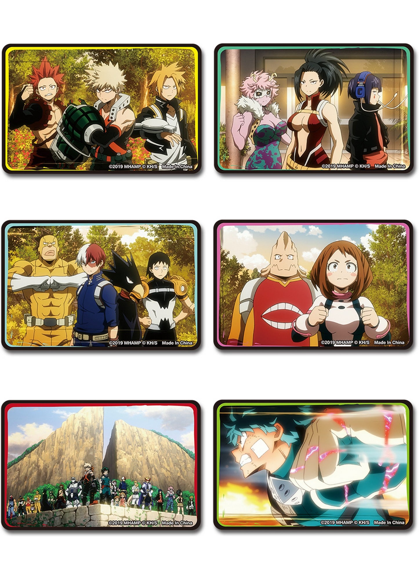 My Hero Academia Movie 2 - Screenshot Sticker Set