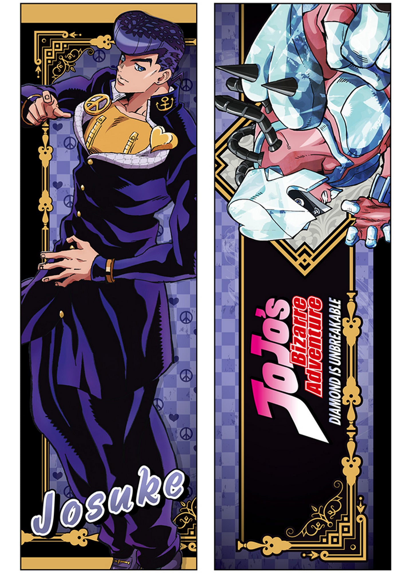 Jojos Bizarre Adventure S3 - Josuke Higashikata Body Pillow 13.3"W x 43"H