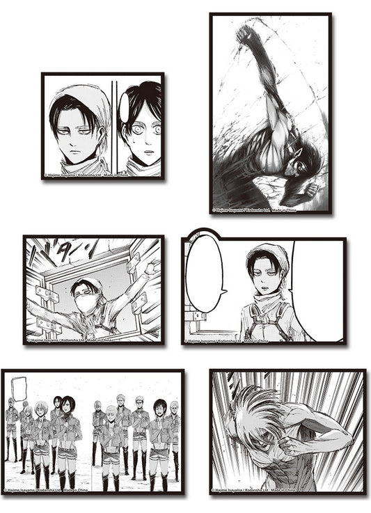 Attack On Titan (Manga) - Vol 05 Manga Die - Cut Sticker Set