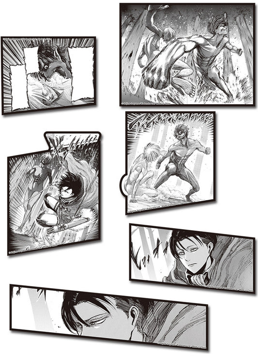 Attack On Titan (Manga) - Vol 07 Manga Die - Cut Sticker Set 02