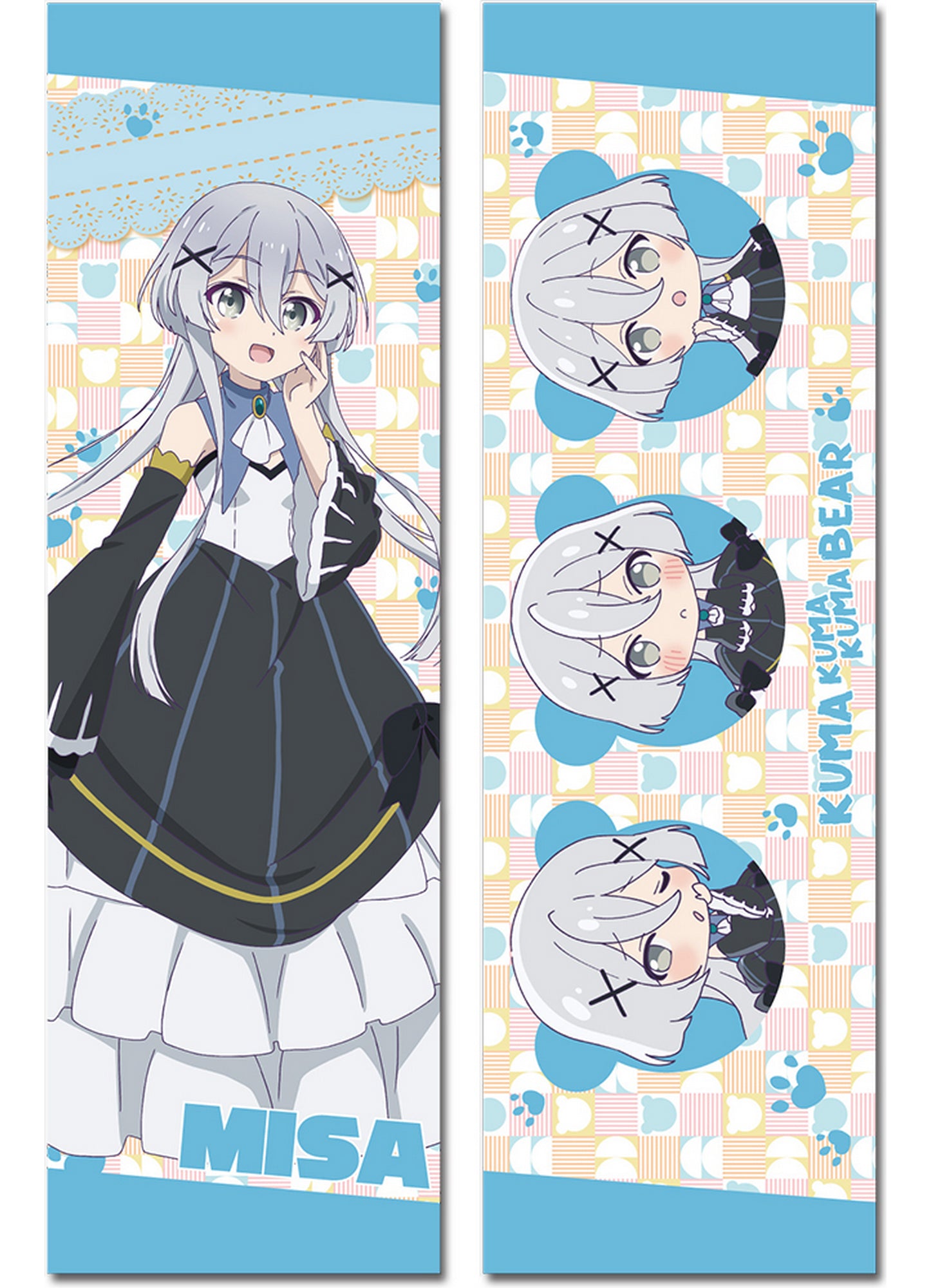Kuma Kuma Kuma Bear - Misa Body Pillow 13.3"W x 43"H