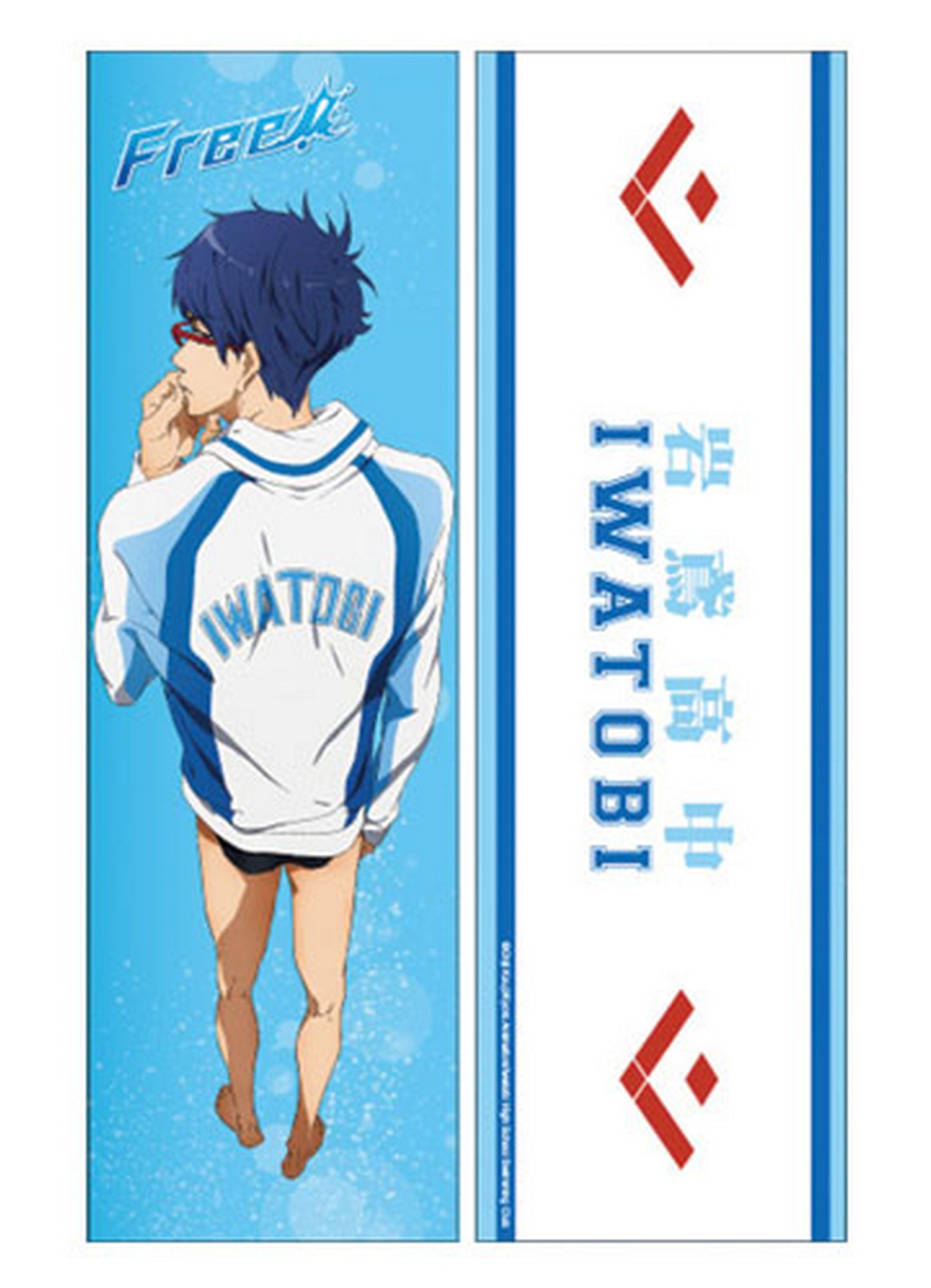 Free! - Rei Ryuugazaki Body Pillow 13.3"W x 43"H
