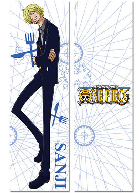 One Piece - Vinsmoke Sanji New World Body Pillow 13.3"W x 43"H