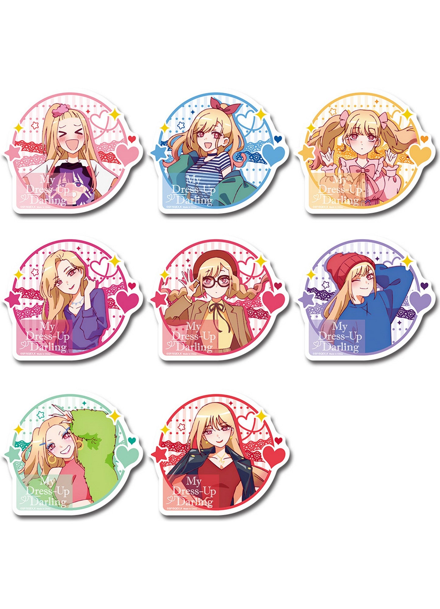 My Dress-Up Darling - Marin Kitagawa Kitagawa Opening Style Die-Cut Sticker