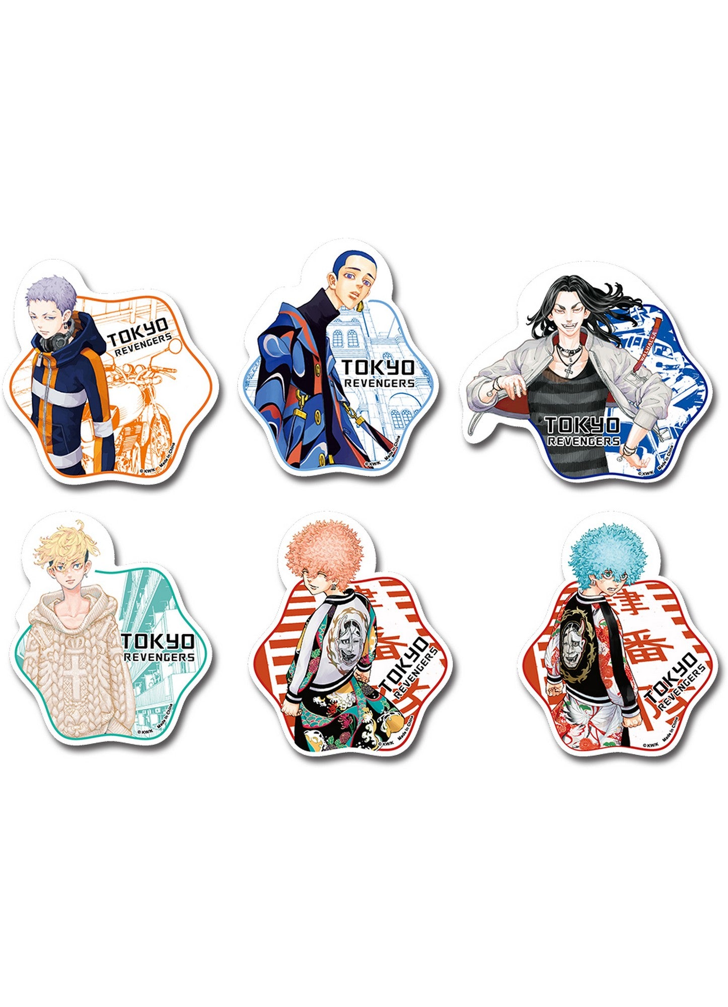 Tokyo Revengers - Leaders Die-Cut Sticker