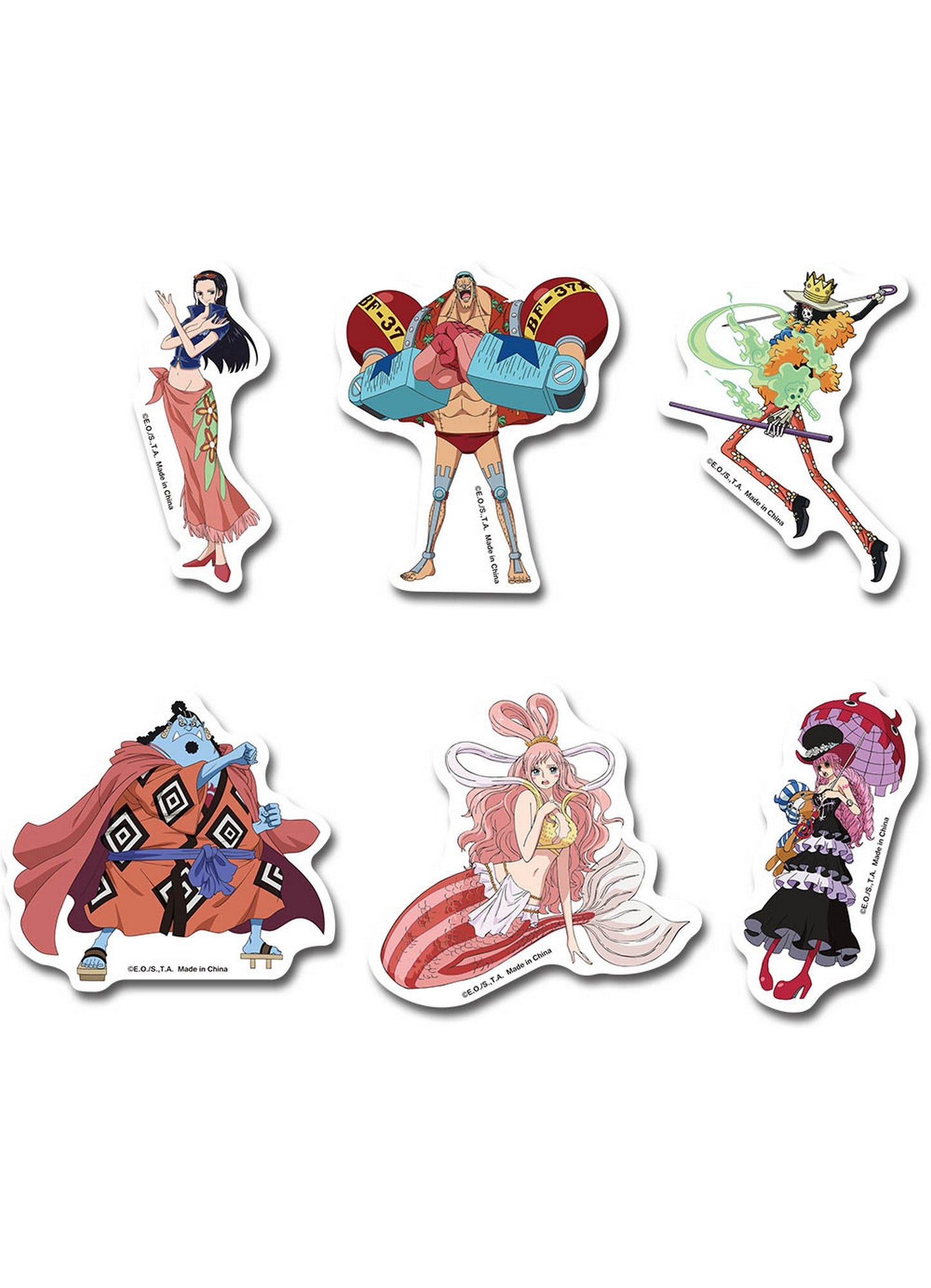One Piece - After 2 Years Character Group #2 Die-Cut Sticker