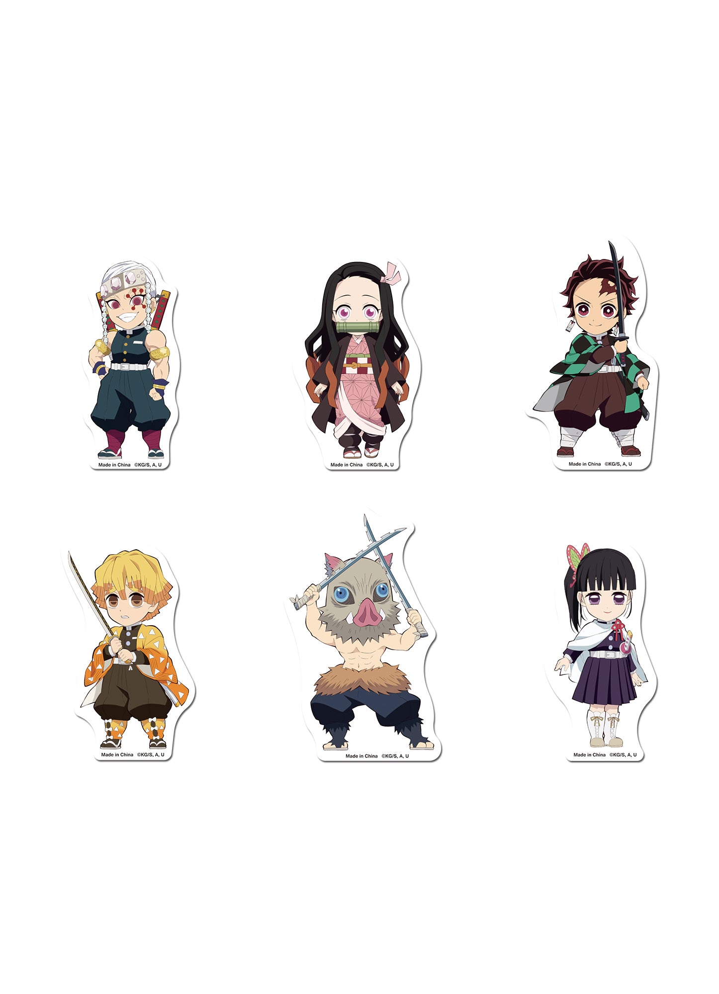 Demon Slayer Tv2 - Character SD Die-Cut Sticker