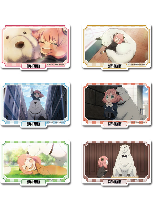 Spy X Family - Anya Forger And Bond Die-Cut Sticker