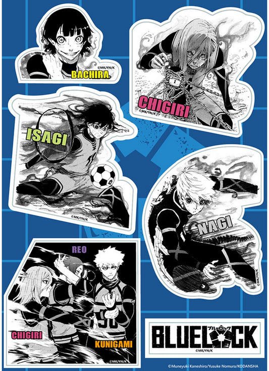 Blue Lock (Manga) - Group Manga Sticker Set 5"X7"