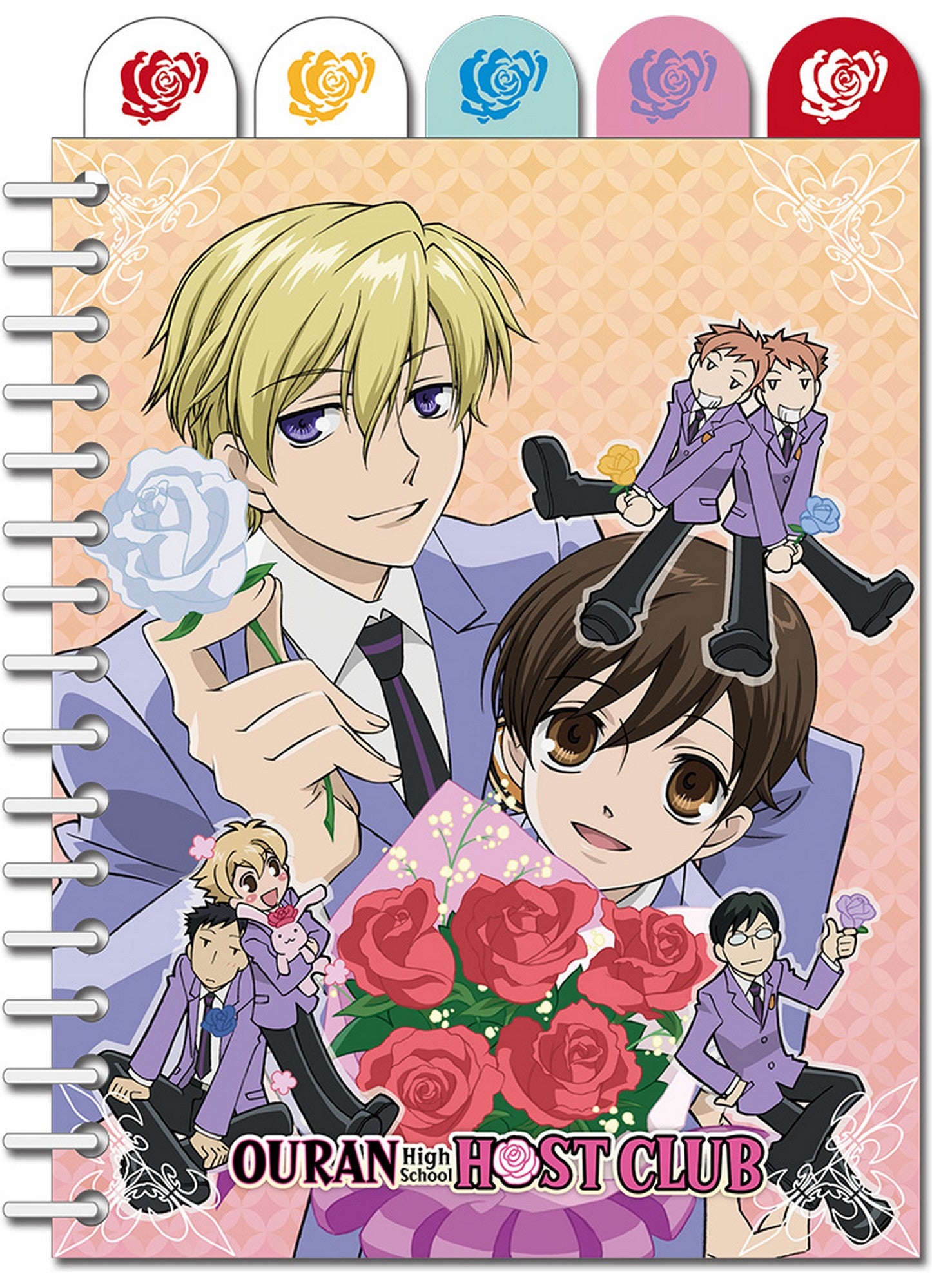 Ouran High School Host Club - Tabbed Notebook