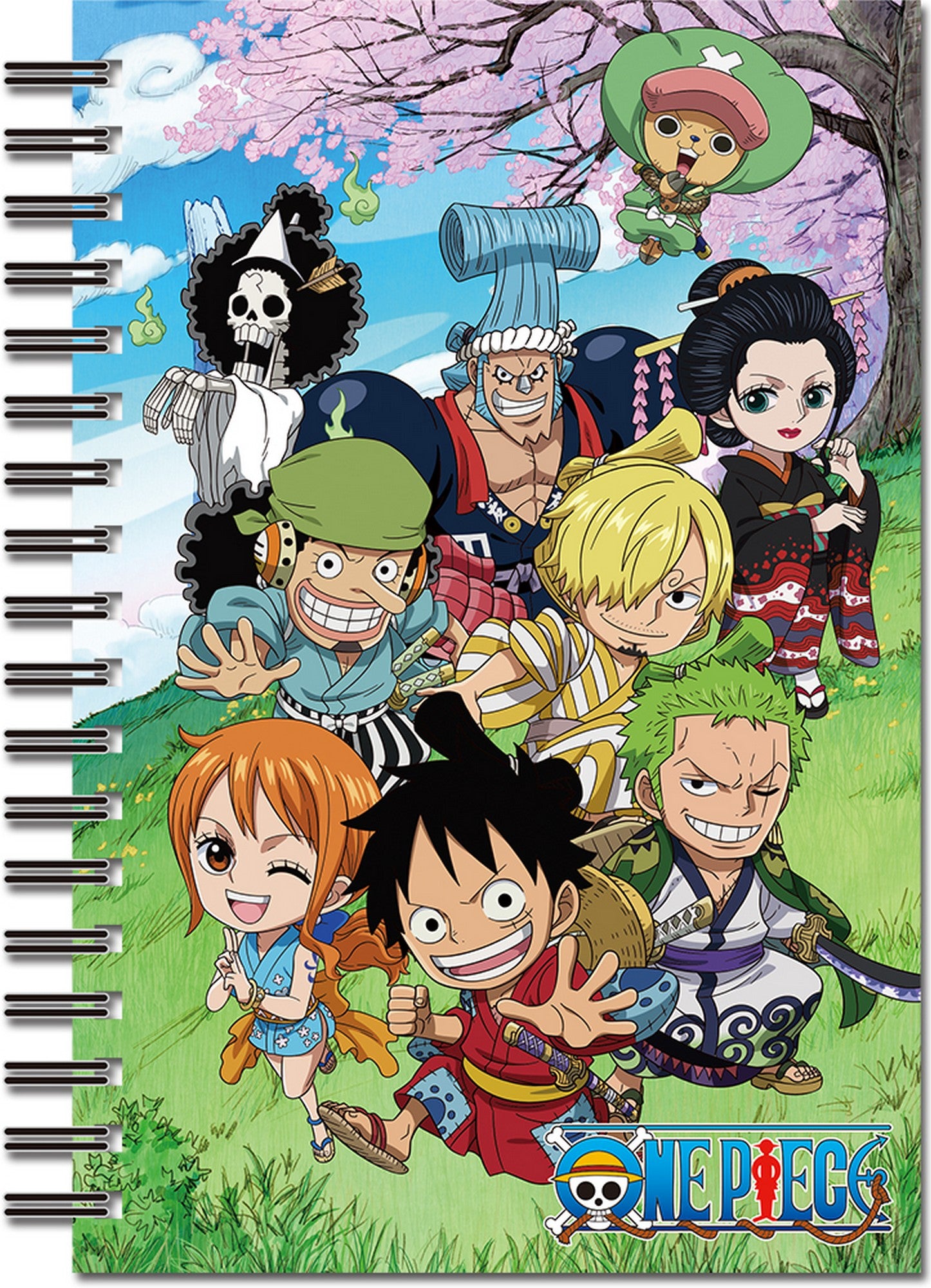 One Piece - Wano Country SD Group Notebook