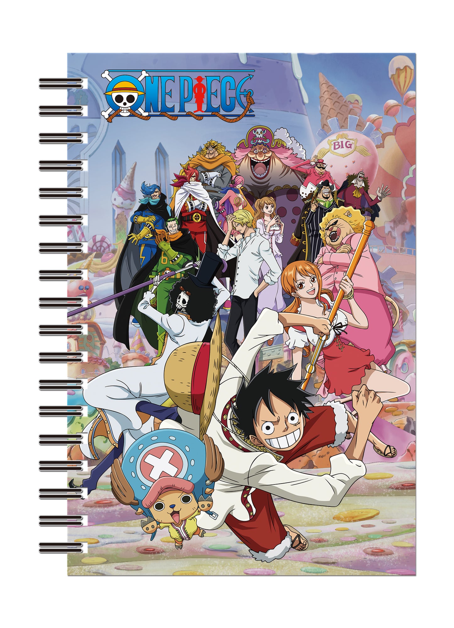 One Piece - Cake Island Key Visual Notebook