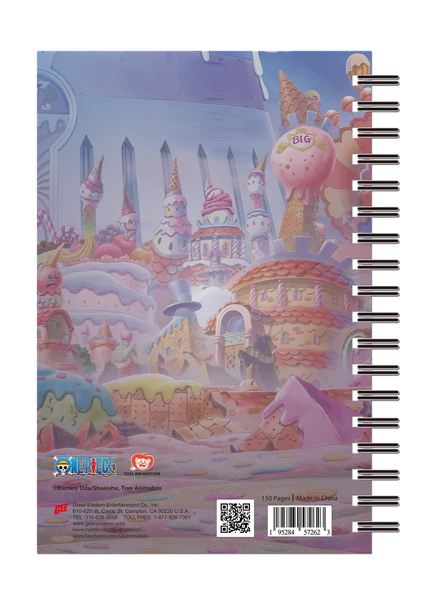 One Piece - Cake Island Key Visual Notebook