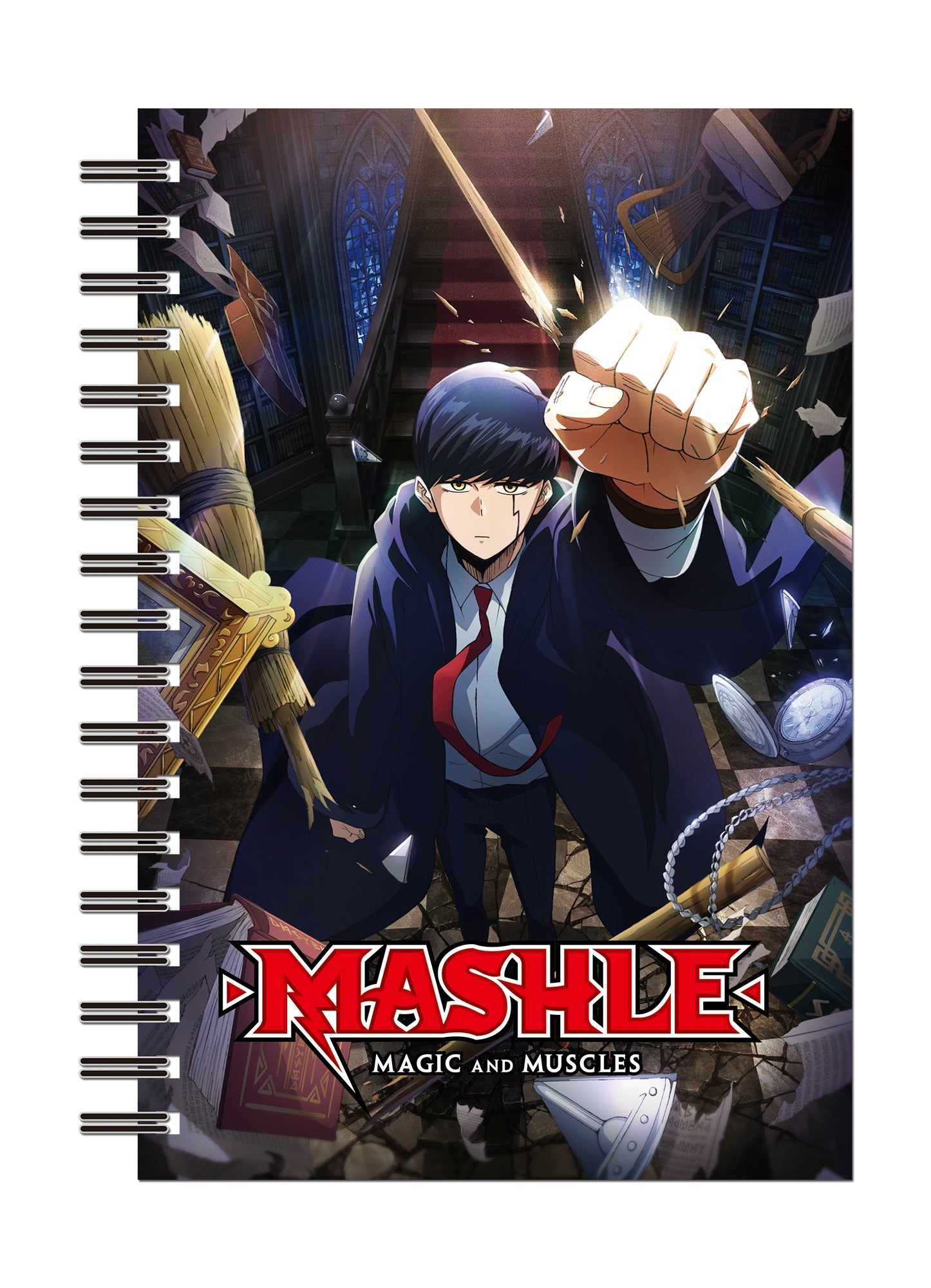 Mashle: Magic And Muscles - Key Visuals Mash Burnedead Notebook