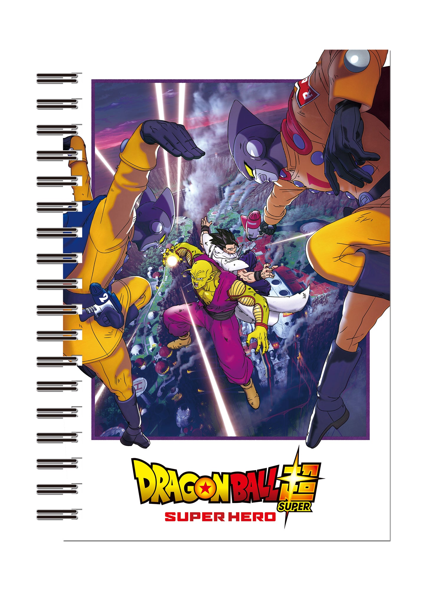 Dragon Ball Super Super Hero Movie- Key Visual 02 Notebook