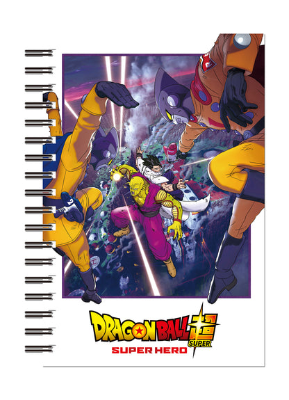 Dragon Ball Super Super Hero Movie- Key Visual 02 Notebook