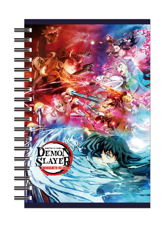 Demon Slayer S3 - Key Art 2 Notebook