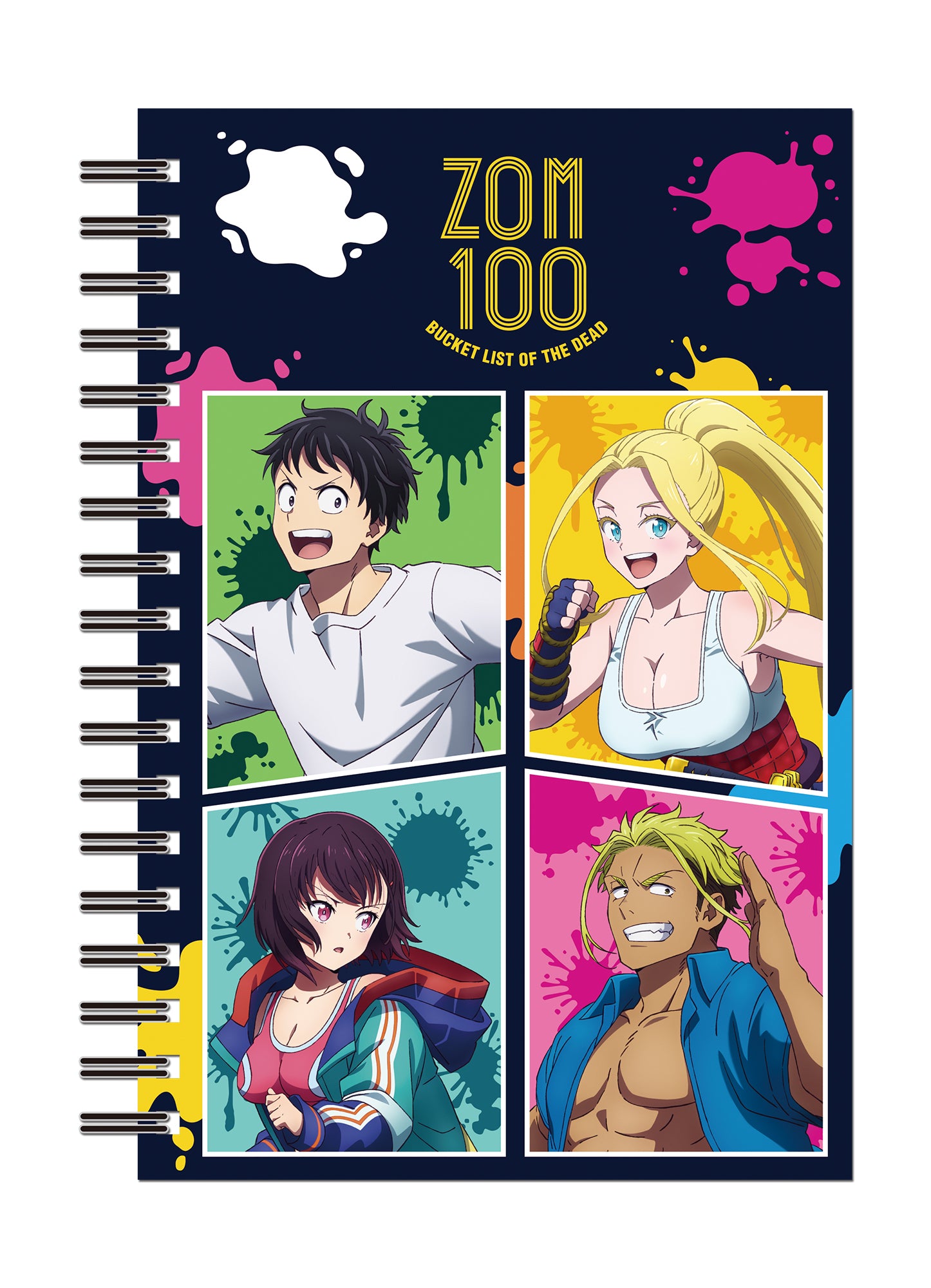 Zom 100 - Akira, Beatrix, Shizuka And Kencho Notebook