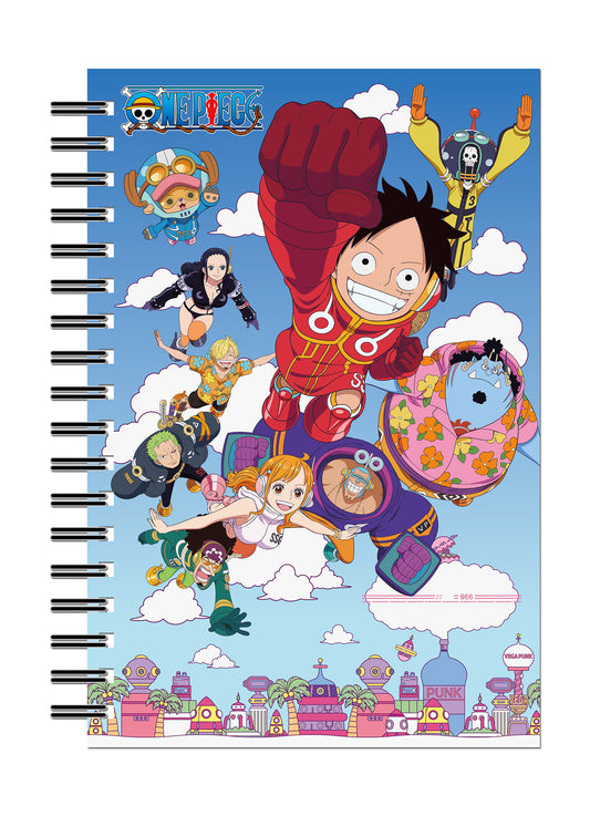 One Piece - Egghead Island Group Characters Notebook