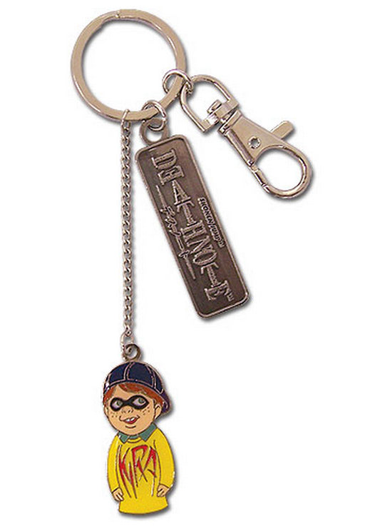 Death Note - Kira Finger Puppet Metal Keychain