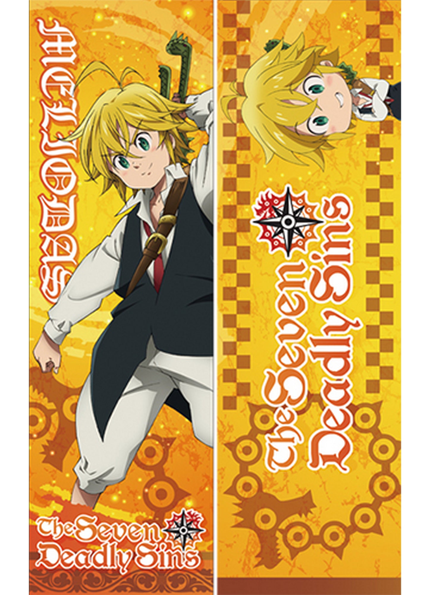 The Seven Deadly Sins - Meliodas Body Pillow 13.3"W x 43"H