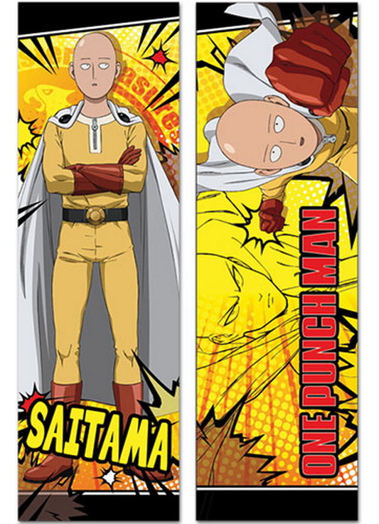One Punch Man - Saitama Body Pillow 13.3"W x 43"H