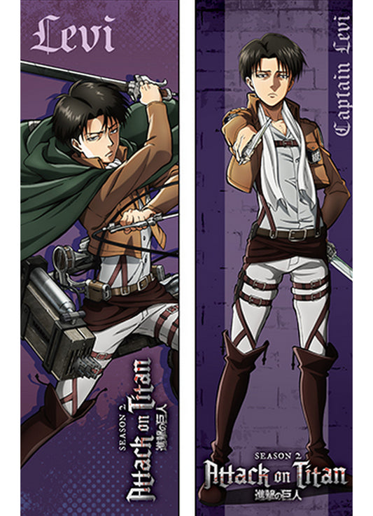 Attack on Titan Season 2 - Levi Ackerman Body Pillow 13.3"W x 43"H