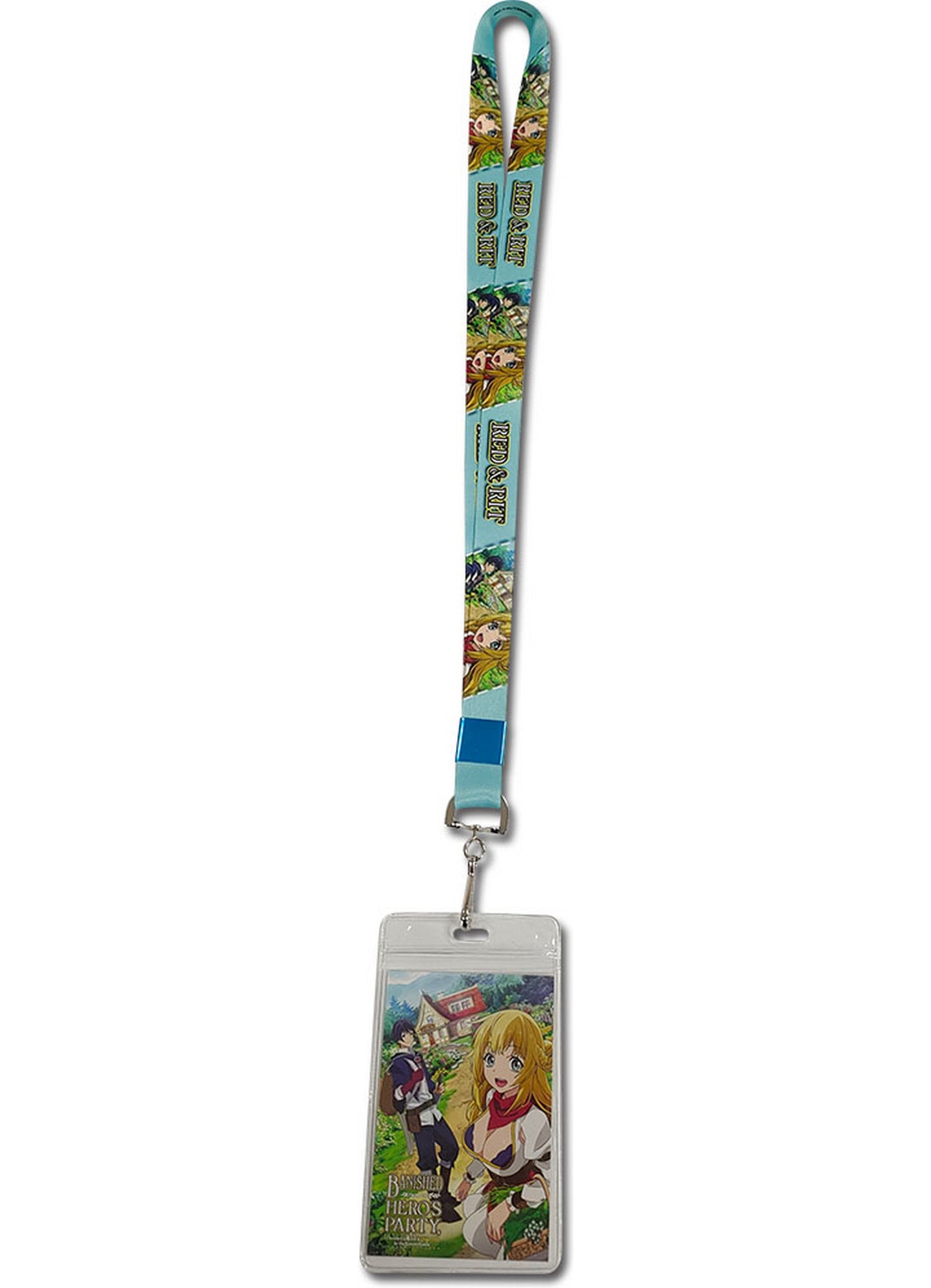 Banished From The Heros Party - Red & Rit Lanyard