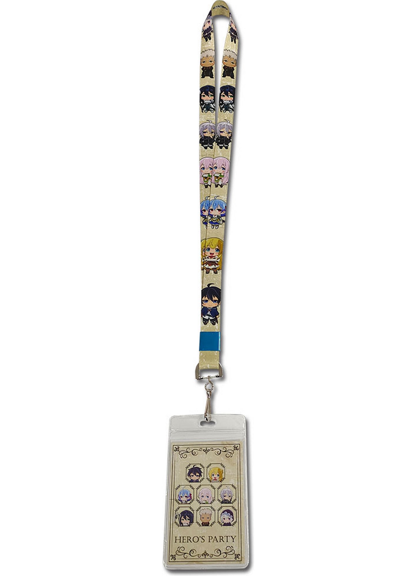 Banished From The Heros Party - Hero Party Lanyard