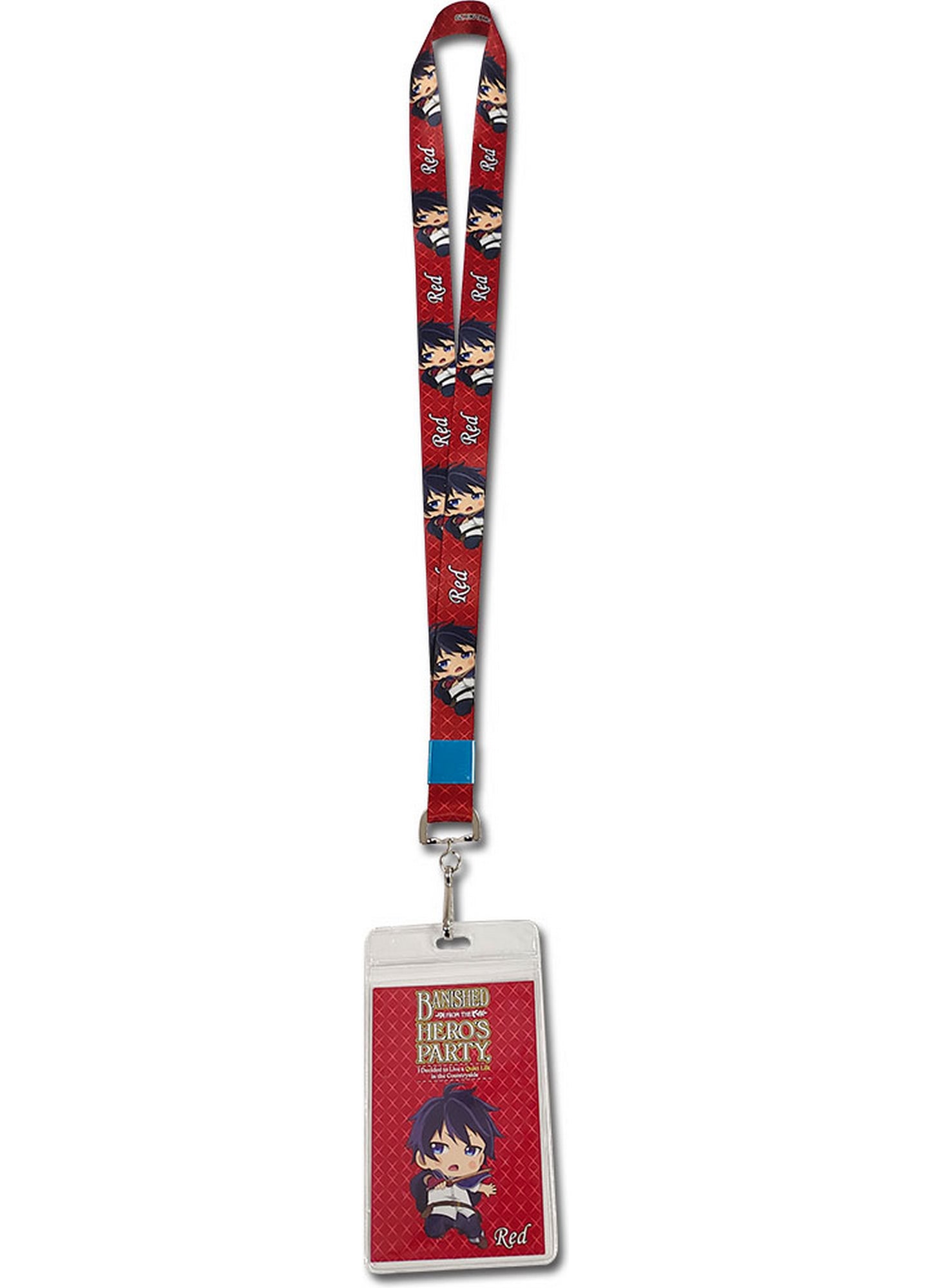Banished From The Heros Party - Red Lanyard