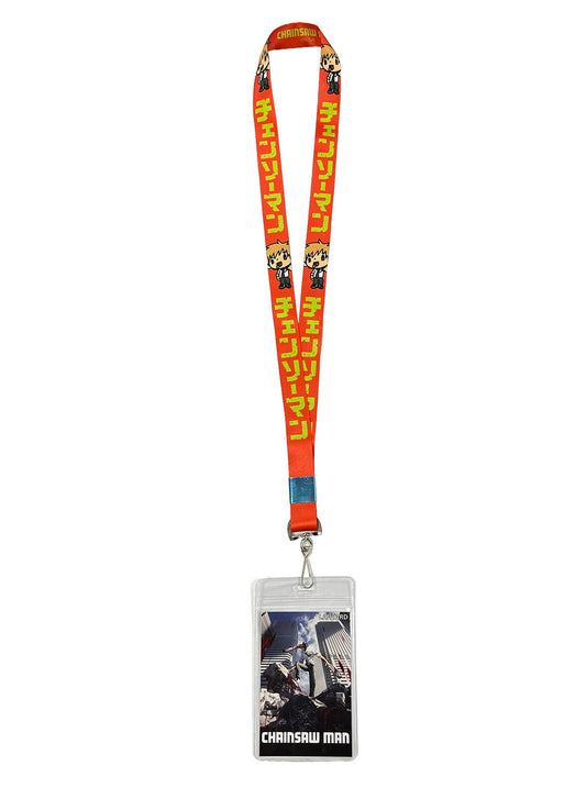 Chainsaw Man - Denji Chibi Lanyard