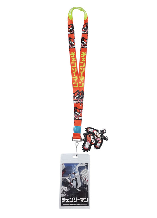 Chainsaw Man - Chainsaw Man With Charm Lanyard #1