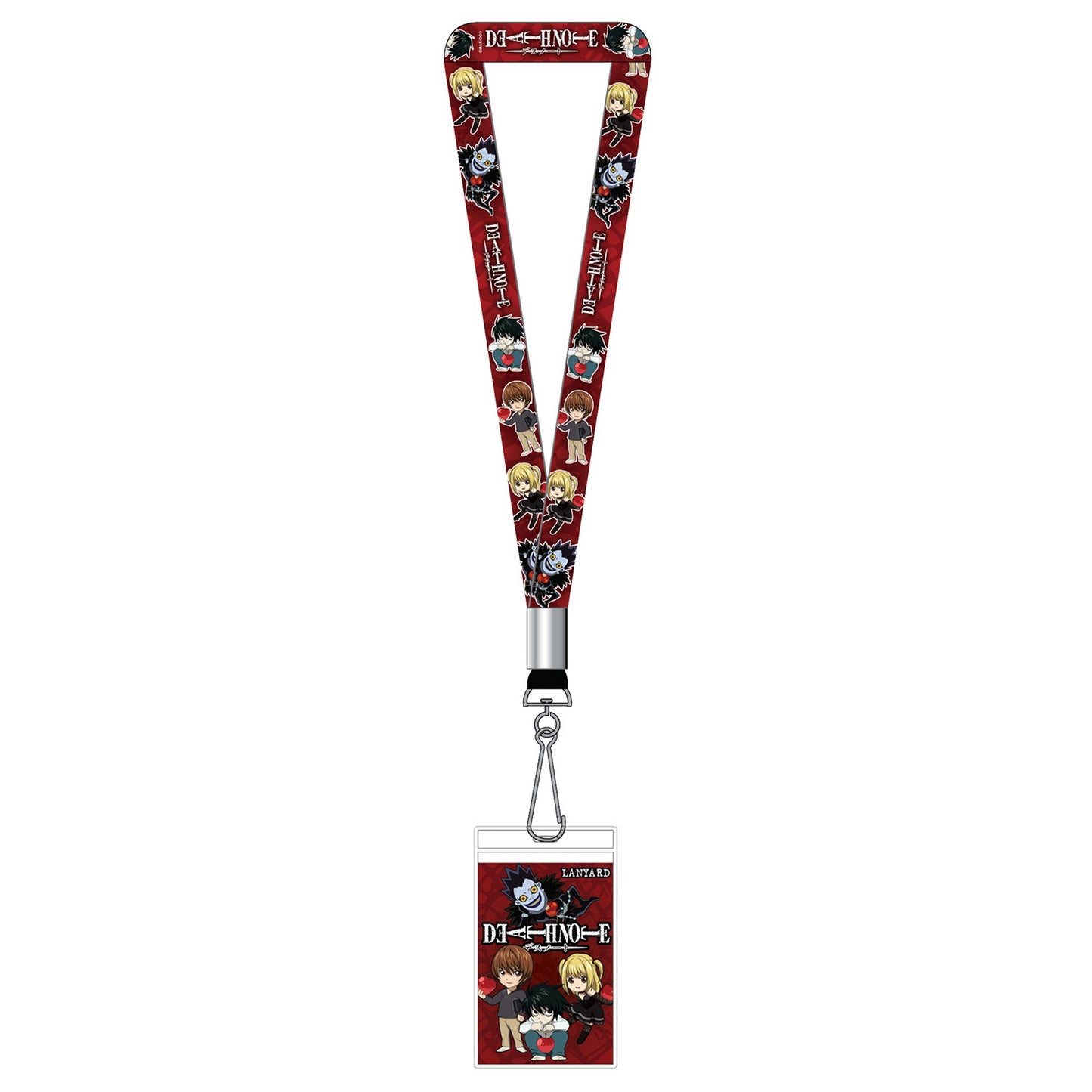 Death Not - Misa Amane, Light Yagami, and L Lanyard