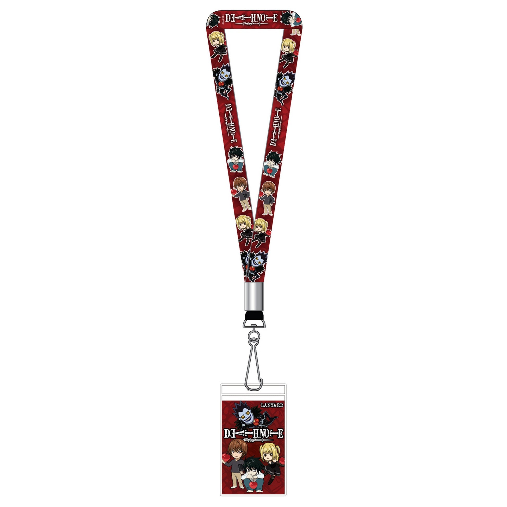 Death Not - Misa Amane, Light Yagami, and L Lanyard