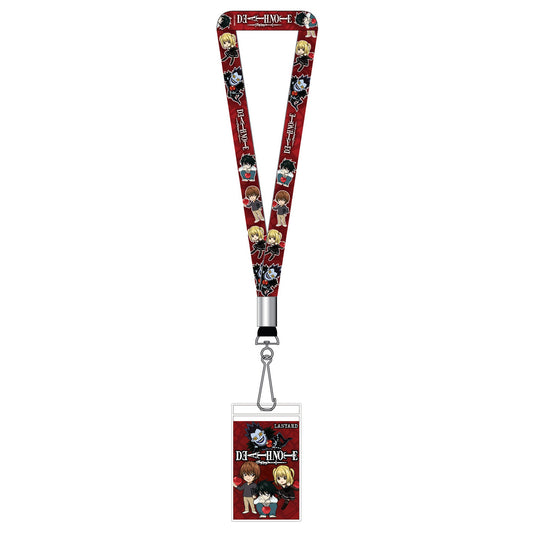 Death Not - Misa Amane, Light Yagami, and L Lanyard