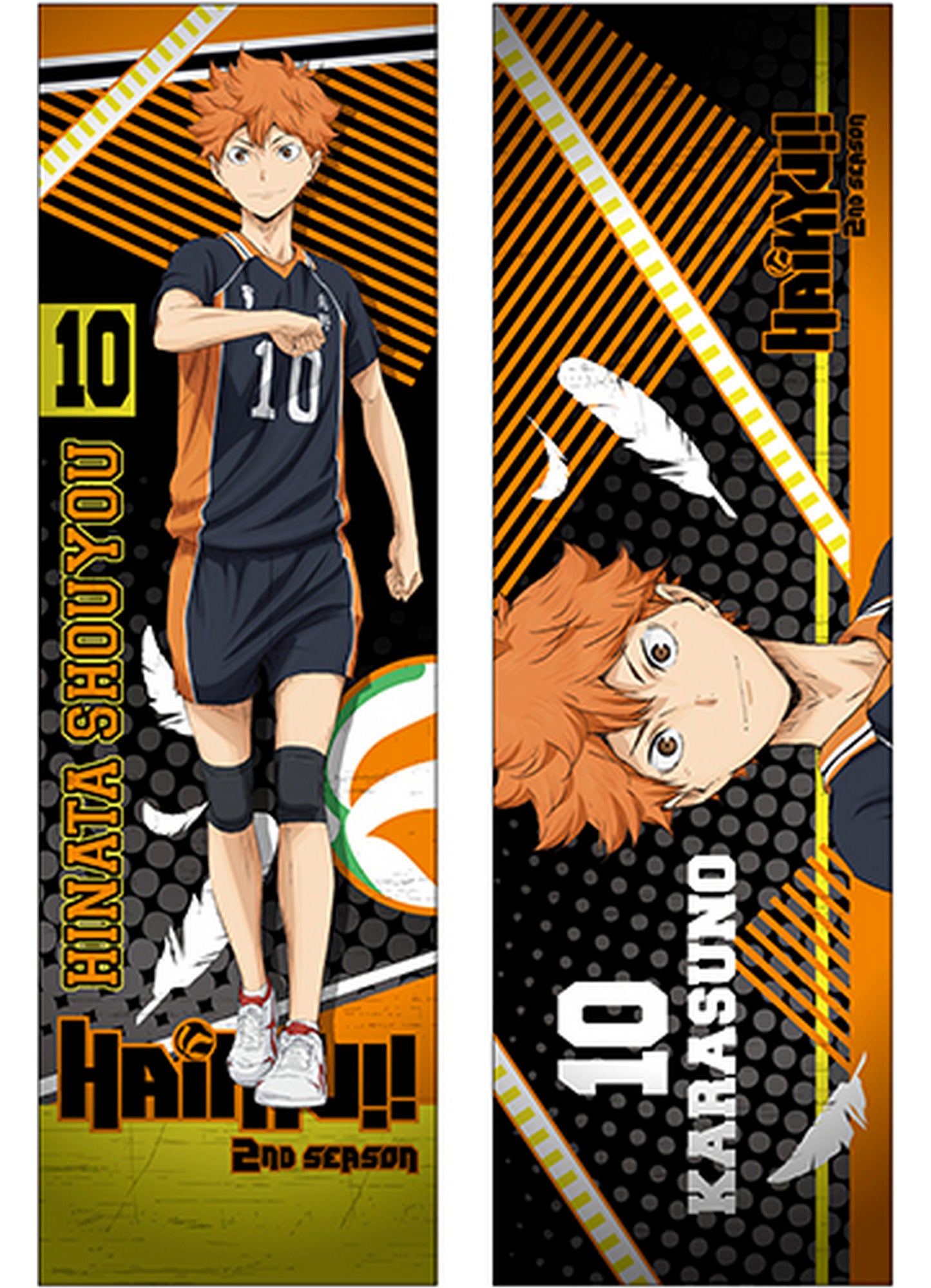 Haikyu S2 - Shoyo Hinata Body Pillow Case 13.3"W x 43"H