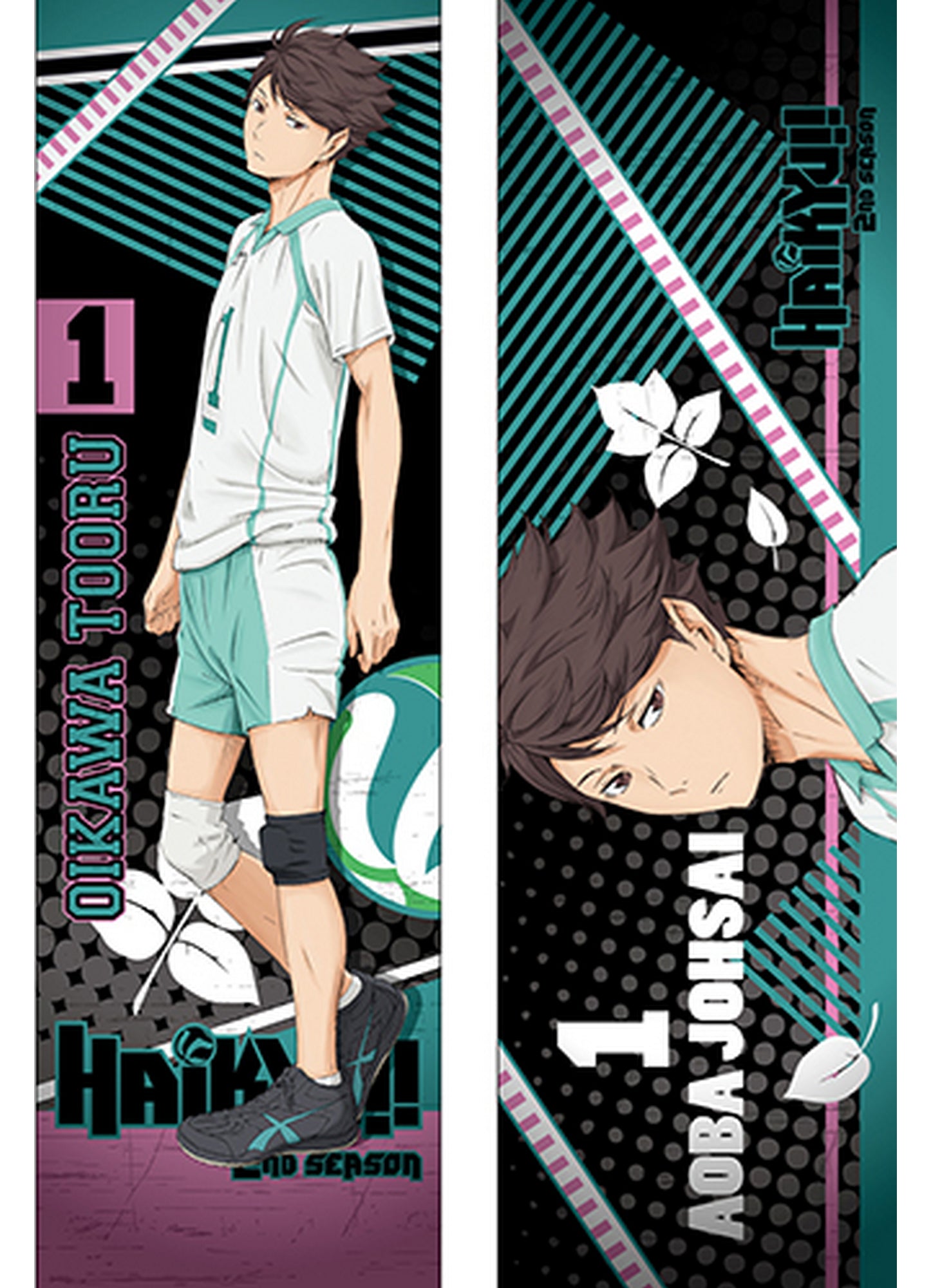 Haikyu S2 - Toru Oikawa Body Pillow Case 13.3"W x 43"H