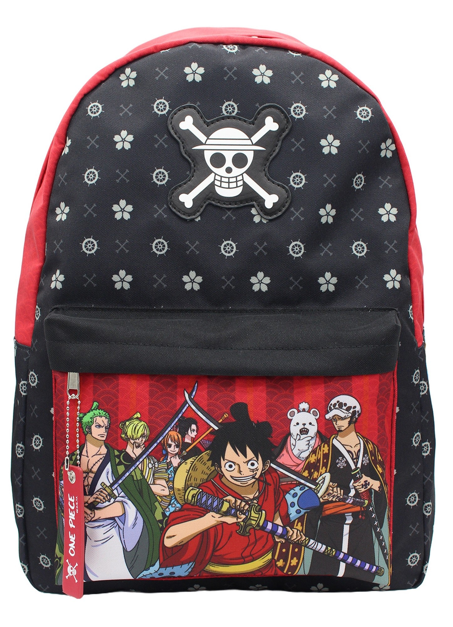 One Piece - One Piece Wano Country Group Red Backpack