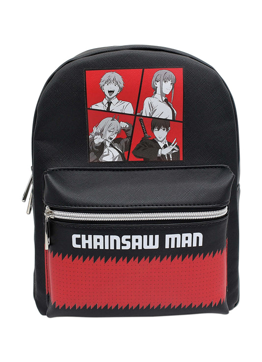 Chainsaw Man - Main Character Black Mini Backpack #E
