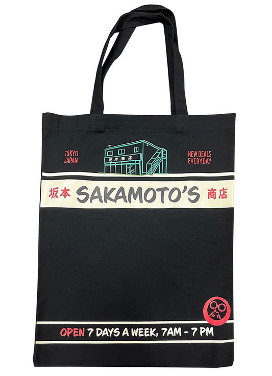 Sakamoto Days - Black Tote Bag