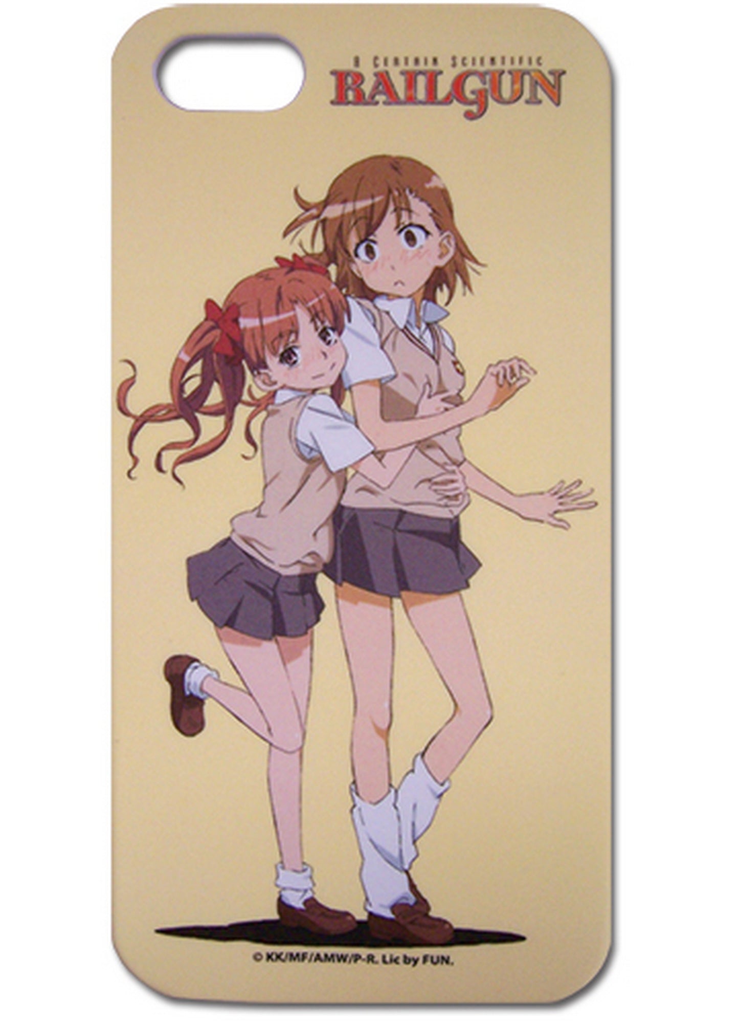 A Certain Scientific Railgun - Mikoto Misaka & Kuroko Shirai iPhone 5 Case