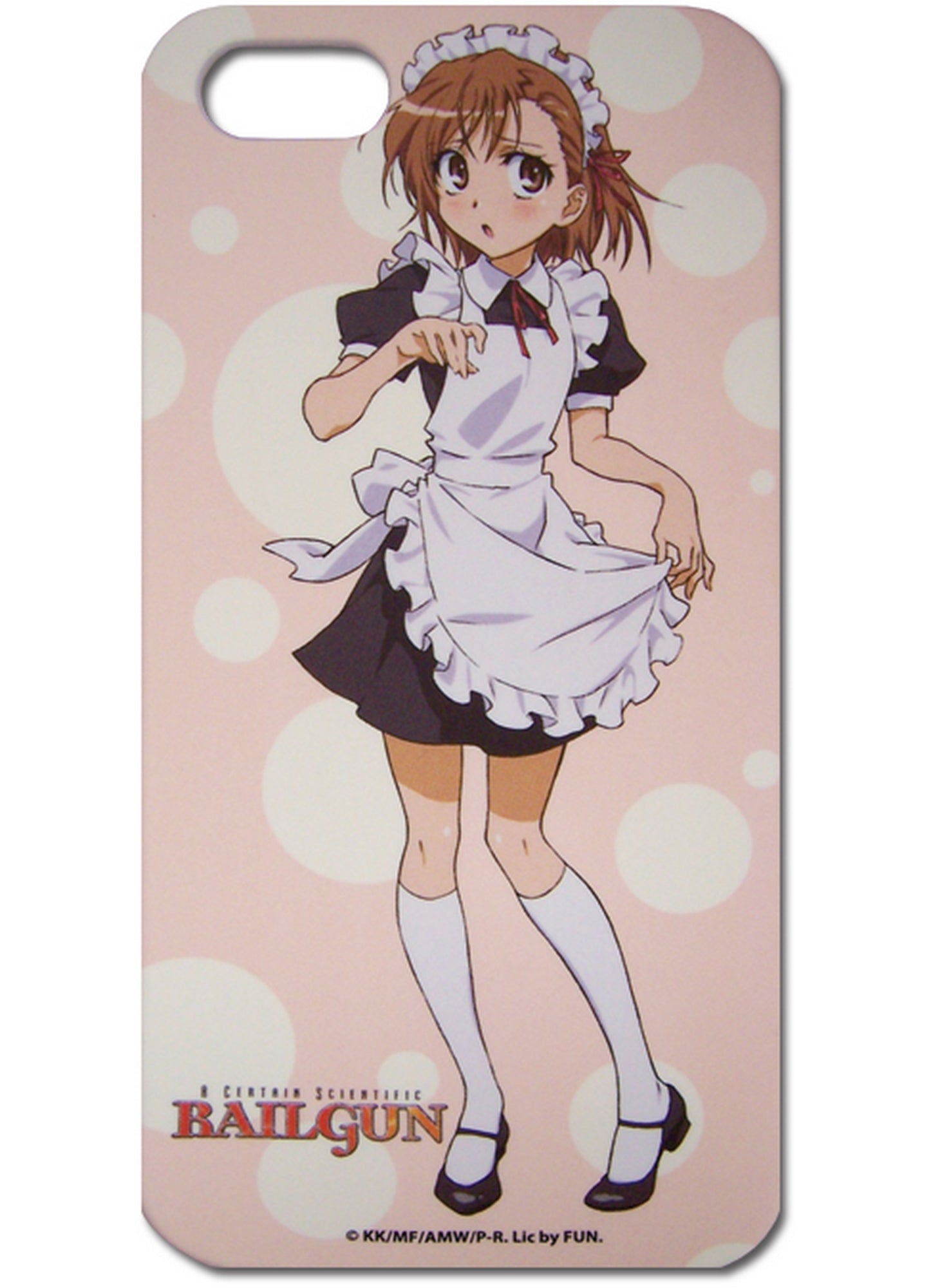 A Certain Scientific Railgun - Mikoto Misaka Maid Cosplay iPhone 5 Case