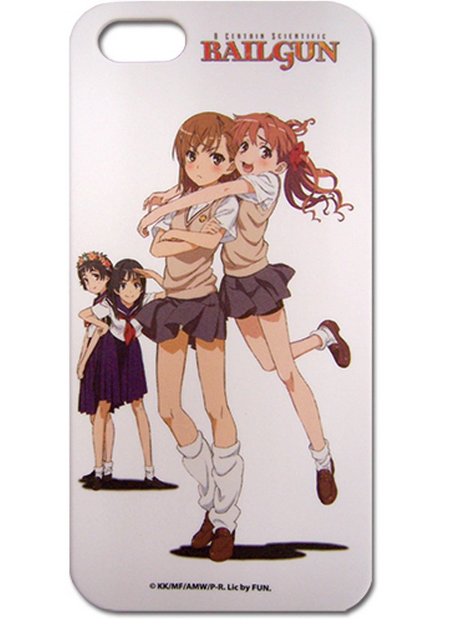 A Certain Scientific Railgun - Mikoto Misaka, Kuroko Shirai, Ruiko Saten & Kazari Uiharu iPhone 5 Case