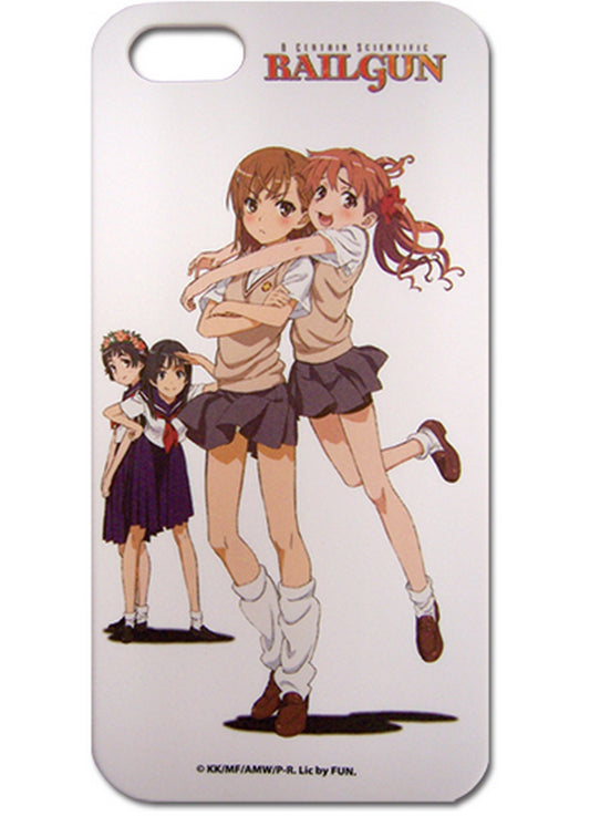 A Certain Scientific Railgun - Mikoto Misaka, Kuroko Shirai, Ruiko Saten & Kazari Uiharu iPhone 5 Case