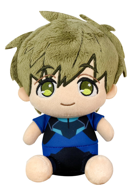 Free! S3 - Makoto Tachibana Sitting Pose Plush 7"H