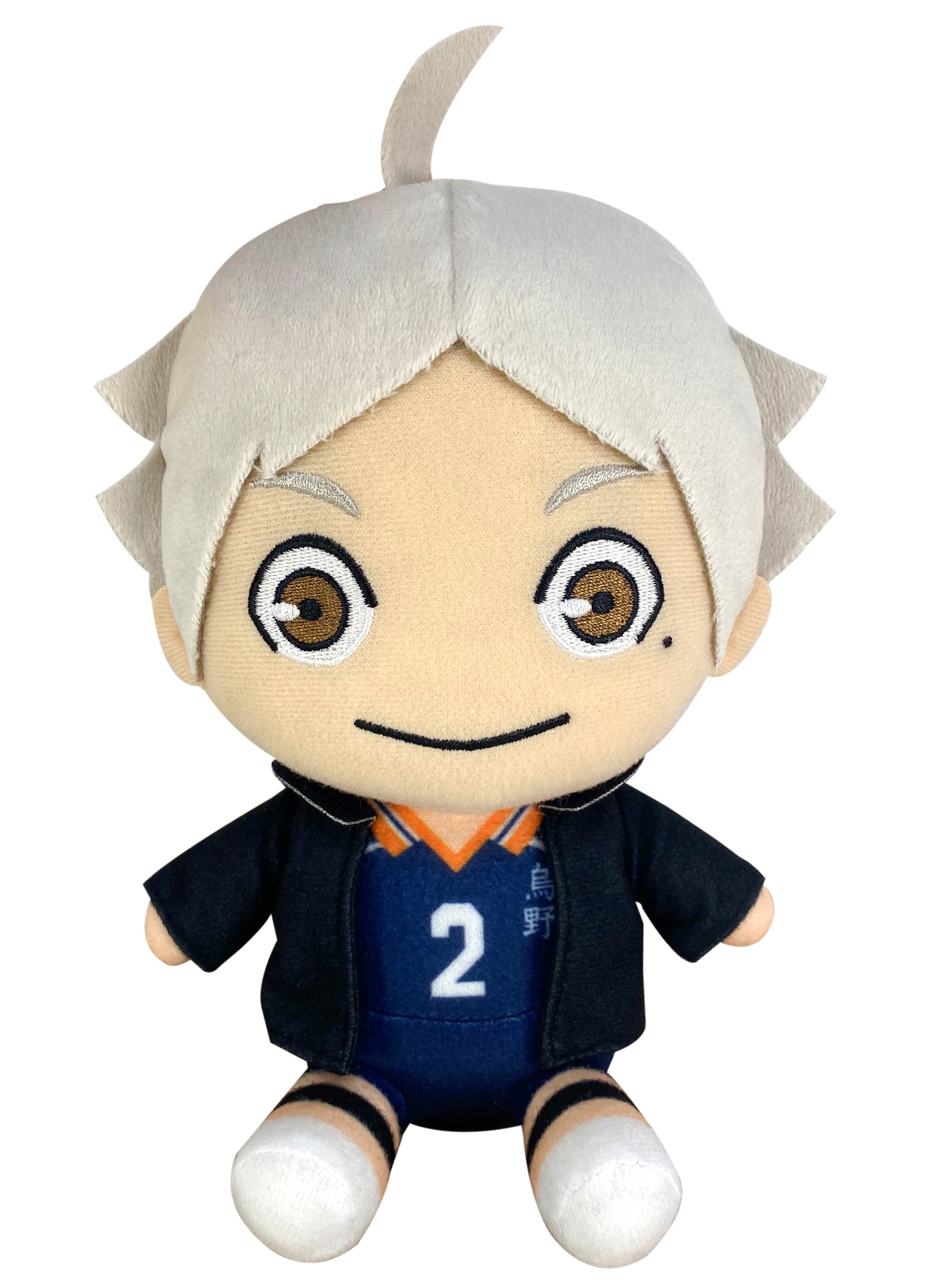 Haikyu S3 - Koshi Sugawara Jacket Sitting Pose Plush 7"H