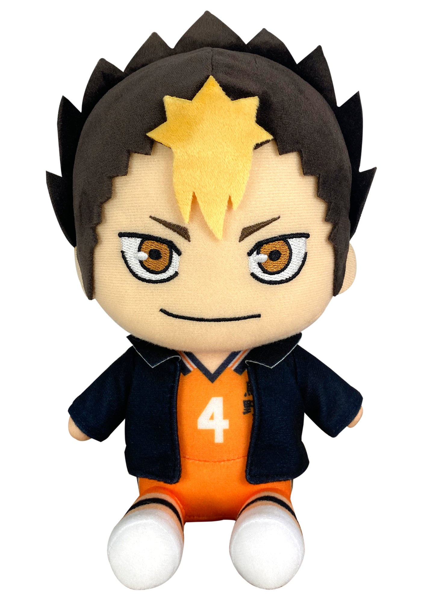 Haikyu S3 - Yu Nishinoya Jacket Sitting Pose Plush 7"H