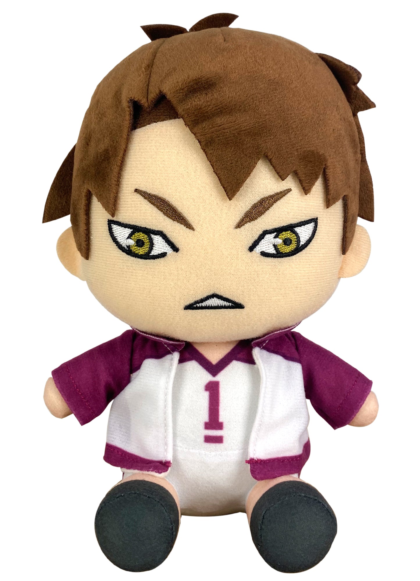 Haikyu S3 - Wakatoshi Ushijima Jacket Sitting Pose Plush 7"H