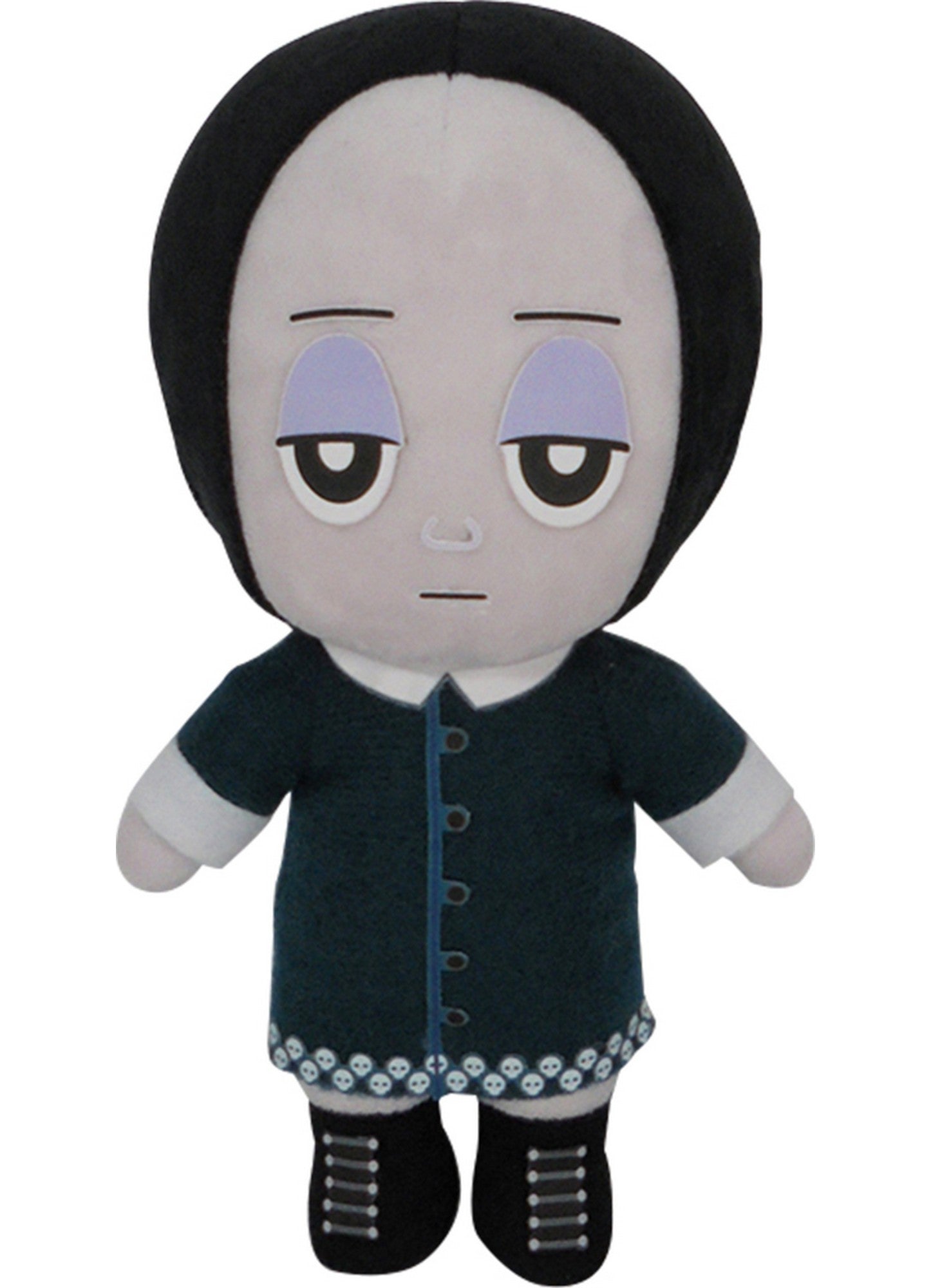 Addams Family Animated Movie- Wednesday Addams Plush 8"H