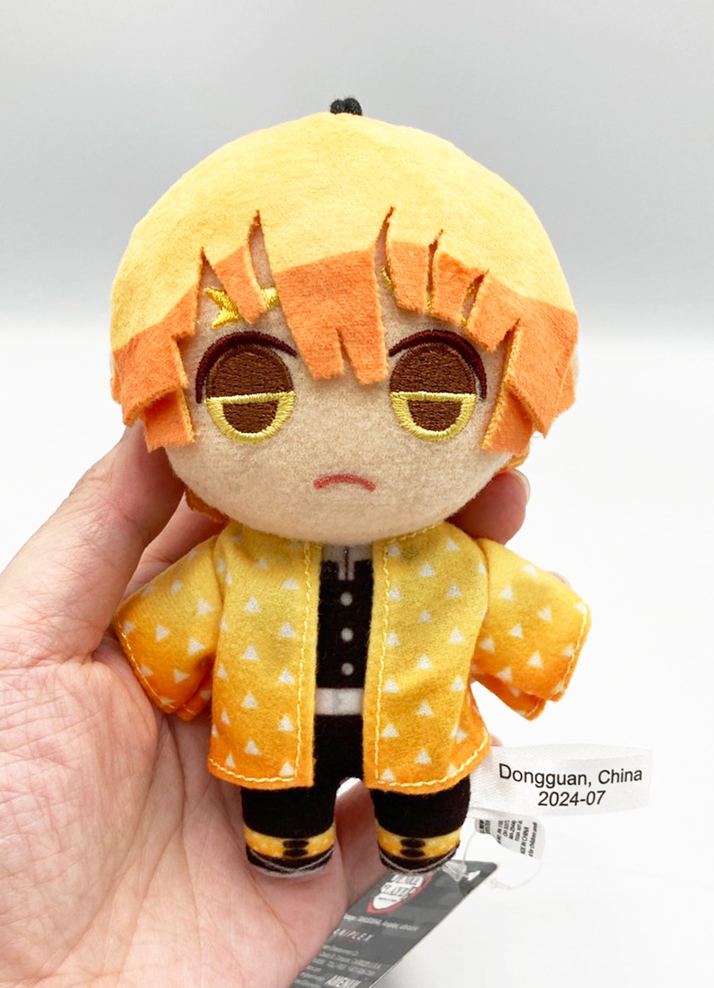 Demon Slayer – Zenitsu Agatsuma Plush 4.5"H